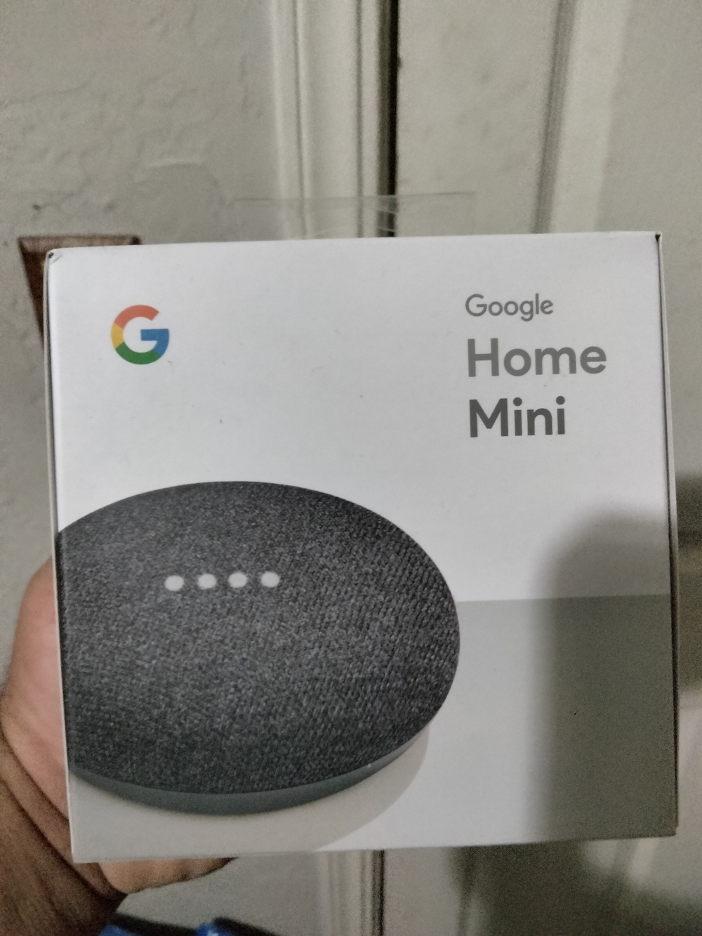 Google Home Mini Charcoal Smart Speaker NWT